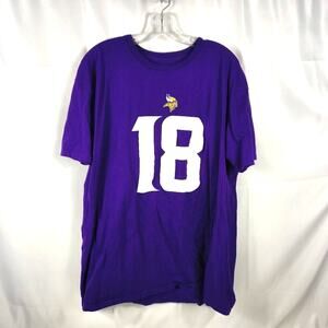 Minnesota Vikings 2XL XXL Justin Jefferson NFL Shirsey